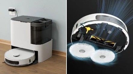スマートロボット掃除機 洗えるフィルターとTUYAAPP
