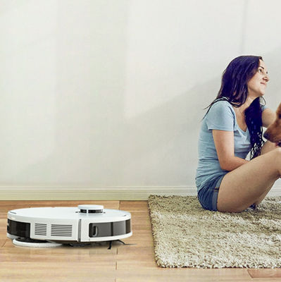 バッテリー電源とエッジクリーニングモードの便利なクリーニングロボット掃除機