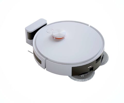 スピンモップ付きロボット掃除機 床を深く掃除する